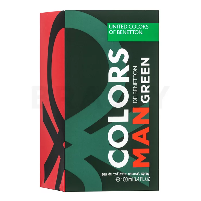 Benetton Colors Man Green toaletní voda pro muže 100 ml