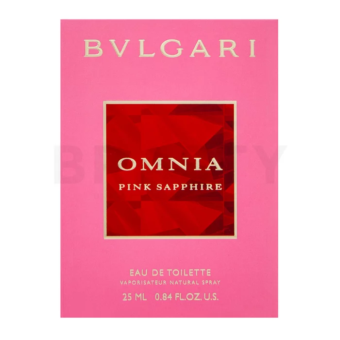 Bvlgari Omnia Pink Sapphire toaletní voda pro ženy 25 ml