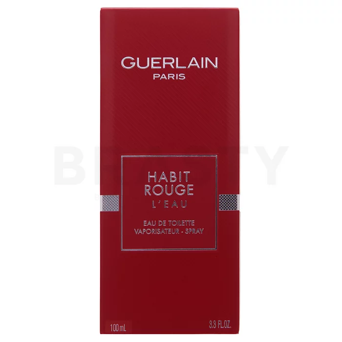 Guerlain Habit Rouge L'Eau Eau de Toilette férfiaknak 100 ml