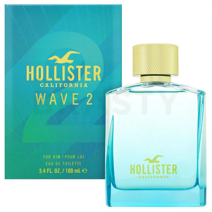 Hollister Wave 2 For Him Eau de Toilette bărbați 100 ml