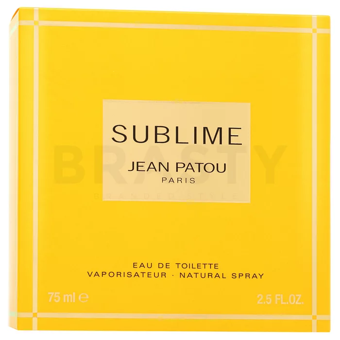 Jean Patou Sublime woda toaletowa dla kobiet 75 ml