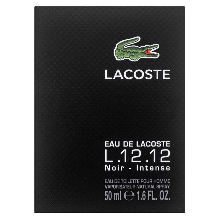 Lacoste Eau de Lacoste L.12.12. Noir Eau de Toilette férfiaknak 50 ml