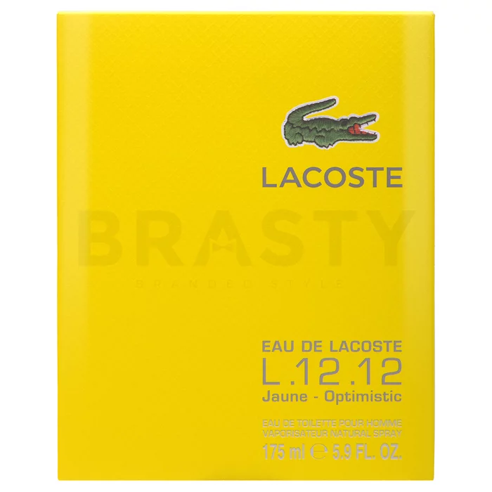 Lacoste Eau de Lacoste L.12.12. Jaune woda toaletowa dla mężczyzn 175 ml