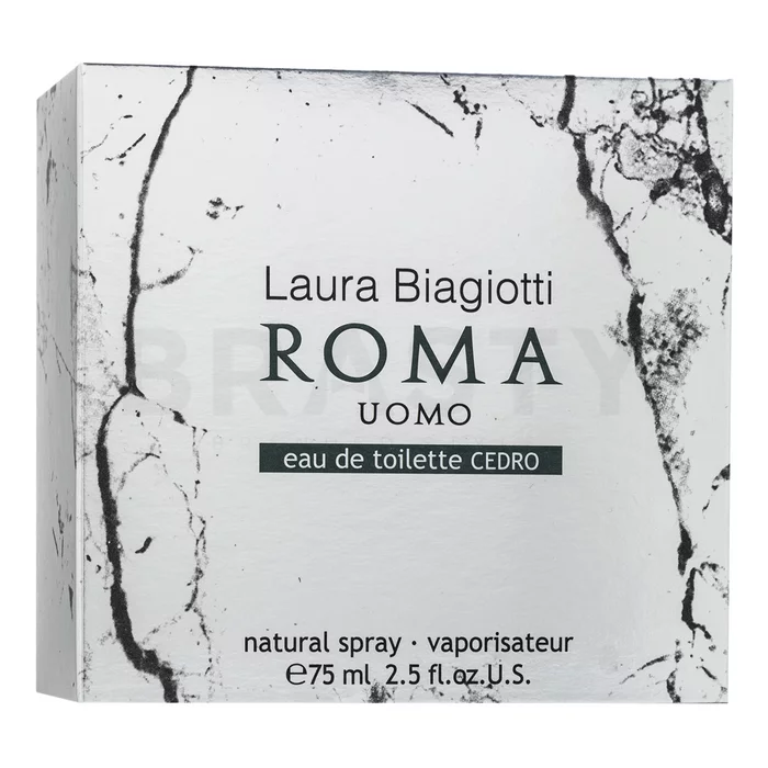 Laura Biagiotti Roma Uomo Cedro Eau de Toilette da uomo 75 ml