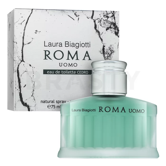 Laura Biagiotti Roma Uomo Cedro Eau de Toilette da uomo 75 ml
