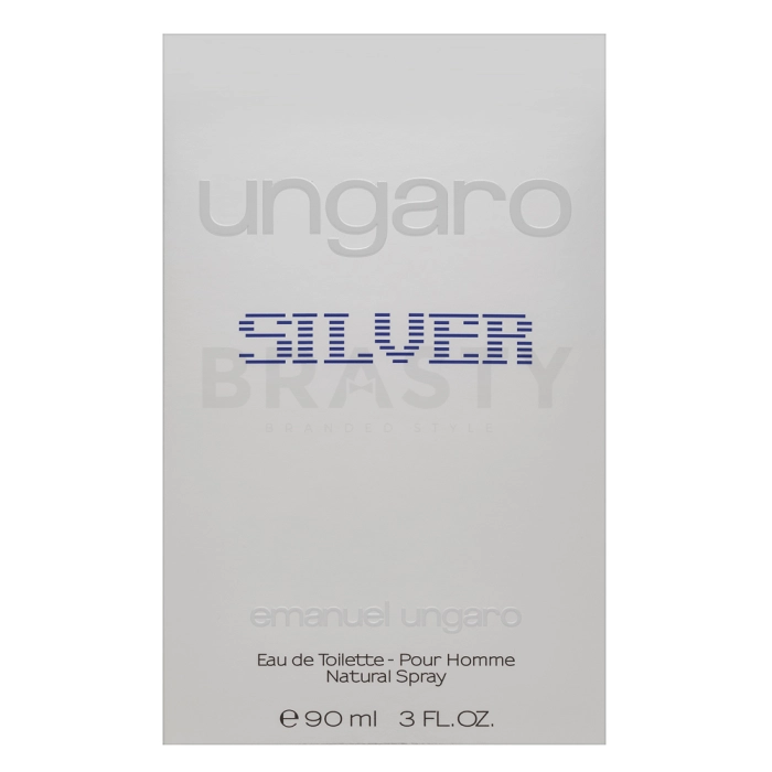 Emanuel Ungaro Ungaro Silver Eau de Toilette bărbați 90 ml
