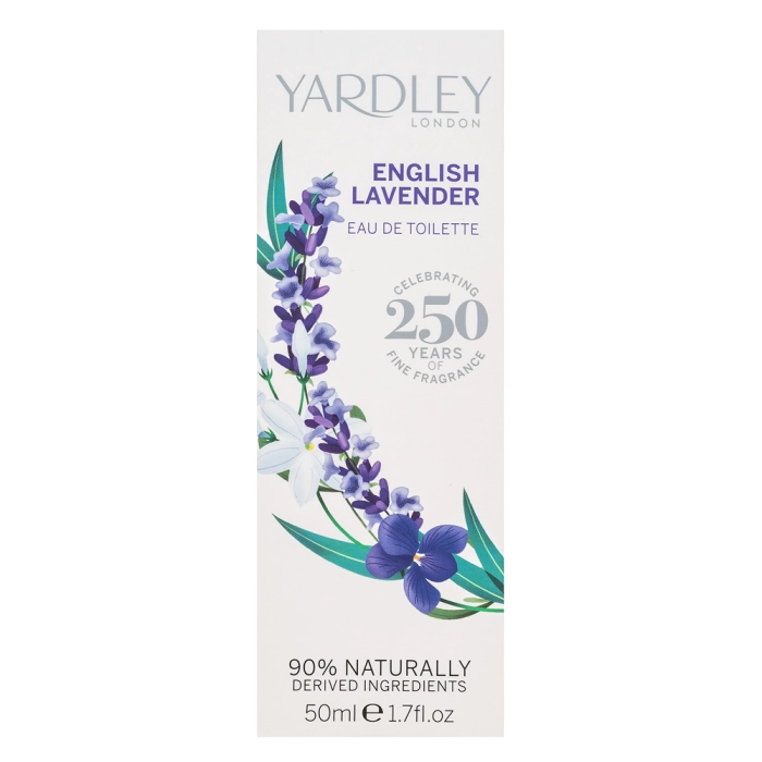 Yardley English Lavender toaletní voda pro ženy 50 ml