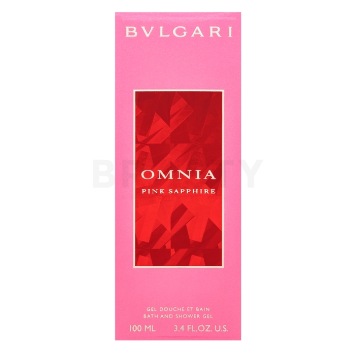Bvlgari Omnia Pink Sapphire sprchový gél pre ženy 100 ml
