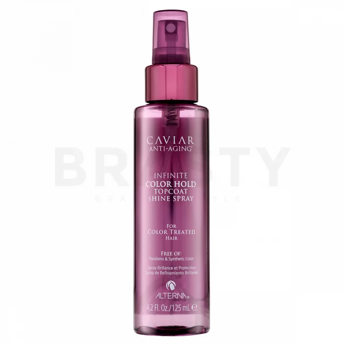Alterna Caviar Anti-Aging Infinite Color Hold Topcoat Spray spray pentru strălucirea și protejarea părului vopsit 125 ml