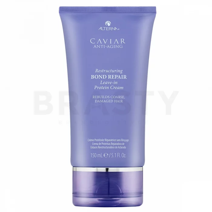 Alterna Caviar Restructuring Bond Repair Leave-in Protein Cream crema per capelli danneggiati 150 ml