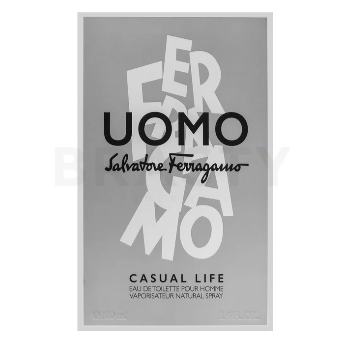 Salvatore Ferragamo Uomo Casual Life Eau de Toilette für Herren 100 ml