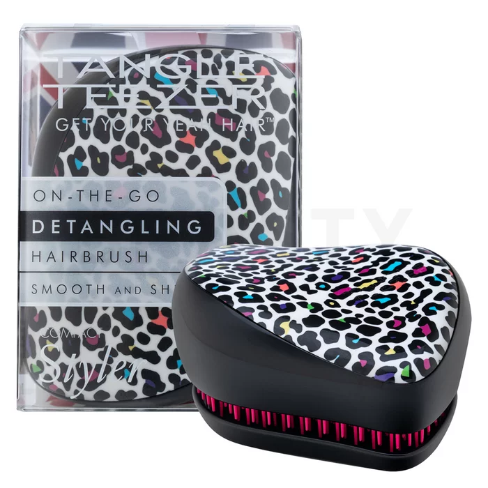 Tangle Teezer Compact Styler Cepillo para el cabello Punk Leopard