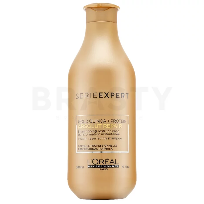 L´Oréal Professionnel Série Expert Absolut Repair Gold Quinoa + Protein Shampoo Shampoo für stark geschädigtes Haar 300 ml