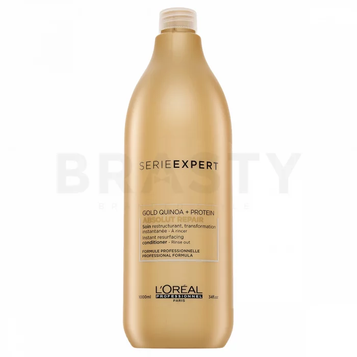 L´Oréal Professionnel Série Expert Absolut Repair Gold Quinoa + Protein Conditioner kondicionér pro velmi poškozené vlasy 1000 ml