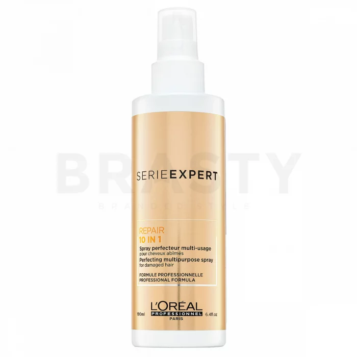 L´Oréal Professionnel Série Expert Absolut Repair Gold Quinoa + Protein 10 in 1 Spray versterkende spoelloze spray voor beschadigd haar 190 ml