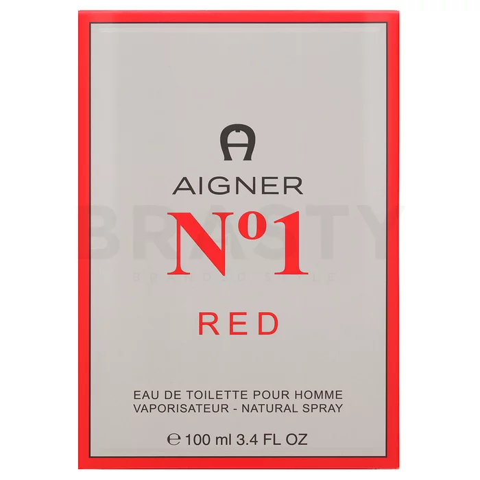Aigner Etienne Aigner No 1 Red Eau de Toilette da uomo 100 ml
