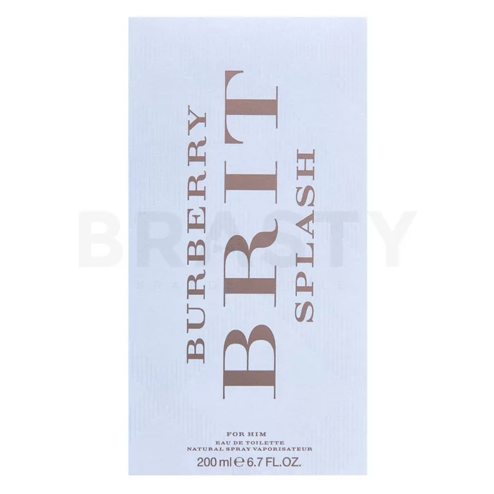 Burberry Brit Splash Eau de Toilette bărbați 200 ml