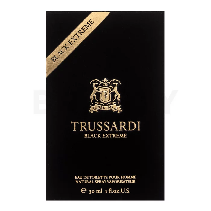 Trussardi Black Extreme woda toaletowa dla mężczyzn 30 ml
