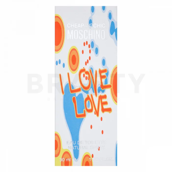 Moschino I Love Love Eau de Toilette für Damen 30 ml