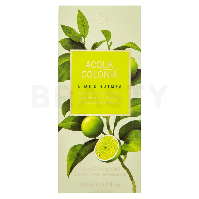 4711 Acqua Colonia Lime & Nutmeg Eau de Cologne unisex 170 ml