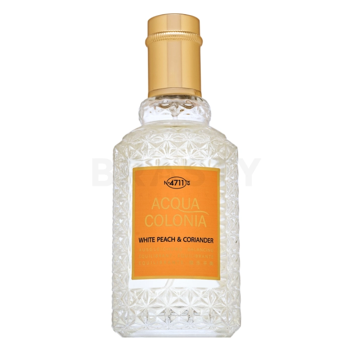 4711 Acqua Colonia White Peach & Coriander eau de cologne unisex 50 ml