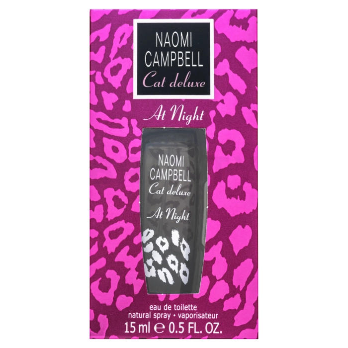 Naomi Campbell Cat Deluxe At Night Eau de Toilette da donna 15 ml