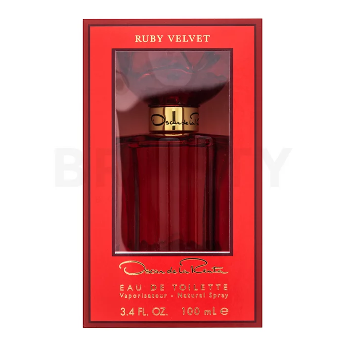 Oscar de la Renta Ruby Velvet Eau de Toilette nőknek 100 ml