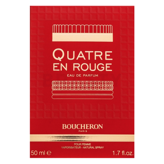 Boucheron Quatre en Rouge Eau de Parfum voor vrouwen 50 ml