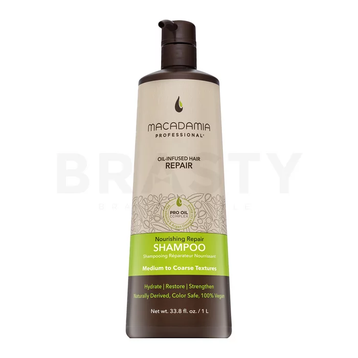 Macadamia Professional Nourishing Repair Shampoo odżywczy szampon do włosów suchych i zniszczonych 1000 ml