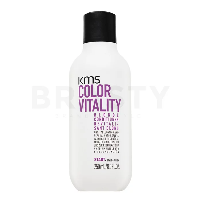 KMS Color Vitality Blonde Conditioner Conditioner für die Neutralisierung der gelben Töne 250 ml