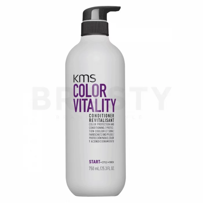 KMS Color Vitality Conditioner balsam protector pentru păr vopsit 750 ml