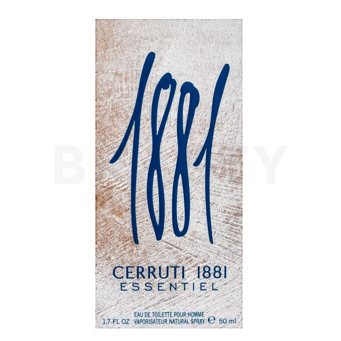 Cerruti 1881 Essentiel Eau de Toilette da uomo 50 ml