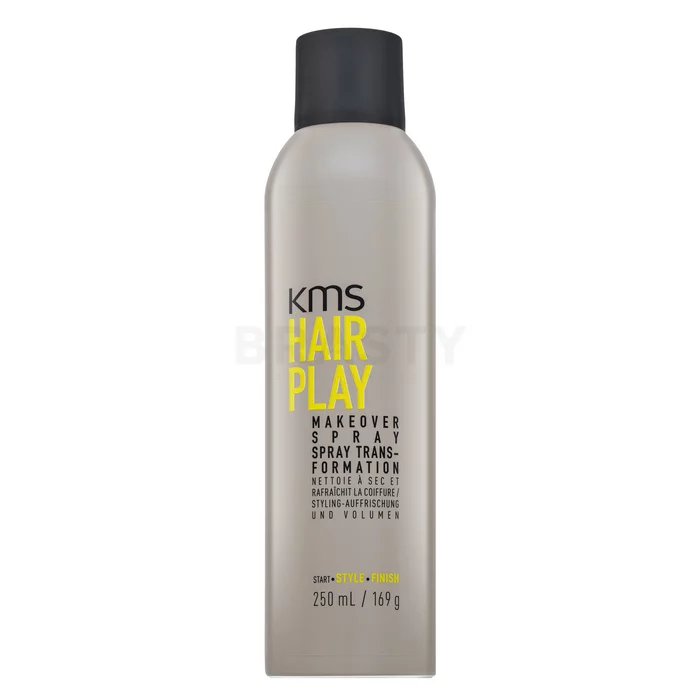KMS Hair Play Makeover Spray trockenes Shampoo für Volumen und gefestigtes Haar 250 ml