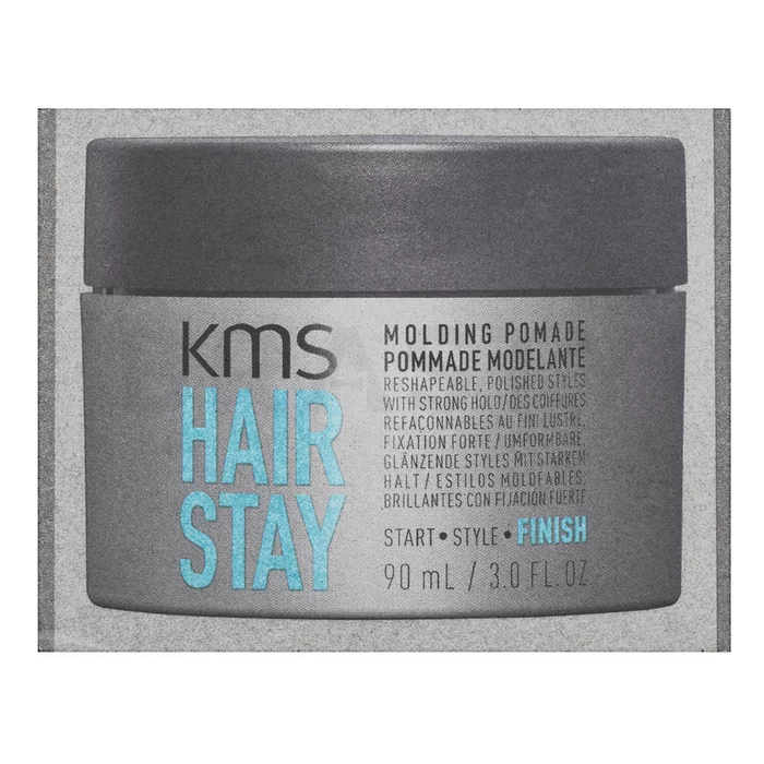 KMS Hair Stay Molding Pomade Pomada para el cabello Para un cabello suave y brillante 90 ml
