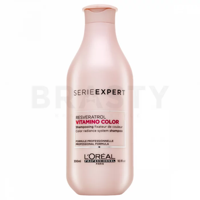 L´Oréal Professionnel Série Expert Vitamino Color Resveratrol Shampoo укрепващ шампоан За блясък и защита на боядисаната коса 300 ml
