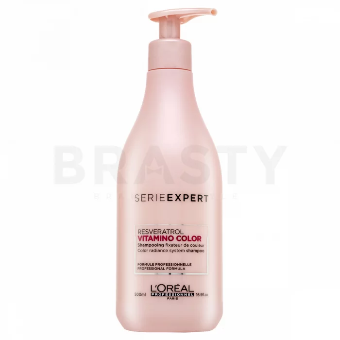 L´Oréal Professionnel Série Expert Vitamino Color Resveratrol Shampoo szampon wzmacniający dla połysku i ochrony farbowanych włosów 500 ml