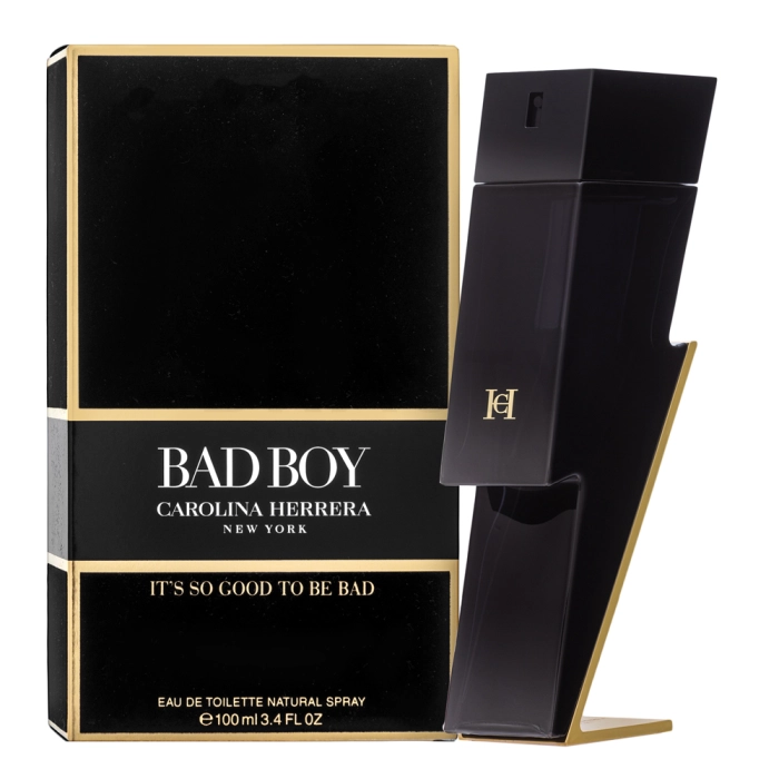 Carolina Herrera Bad Boy Eau de Toilette férfiaknak 100 ml