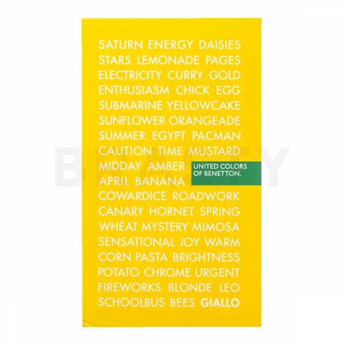 Benetton Giallo woda toaletowa dla kobiet 100 ml