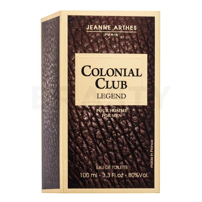 Jeanne Arthes Colonial Club Legend Eau de Toilette voor mannen 100 ml