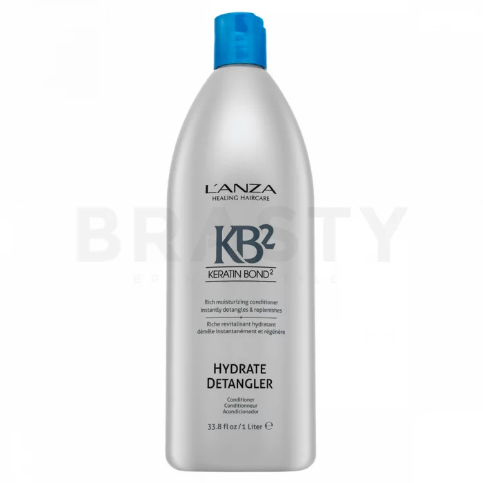 L’ANZA Healing KB2 Hydrate Detangler Pflegende Creme für lockiges und krauses Haar 1000 ml