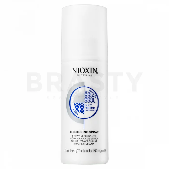 Nioxin 3D Styling Thickening Spray spray pentru styling pentru volum si intărirea părului 150 ml