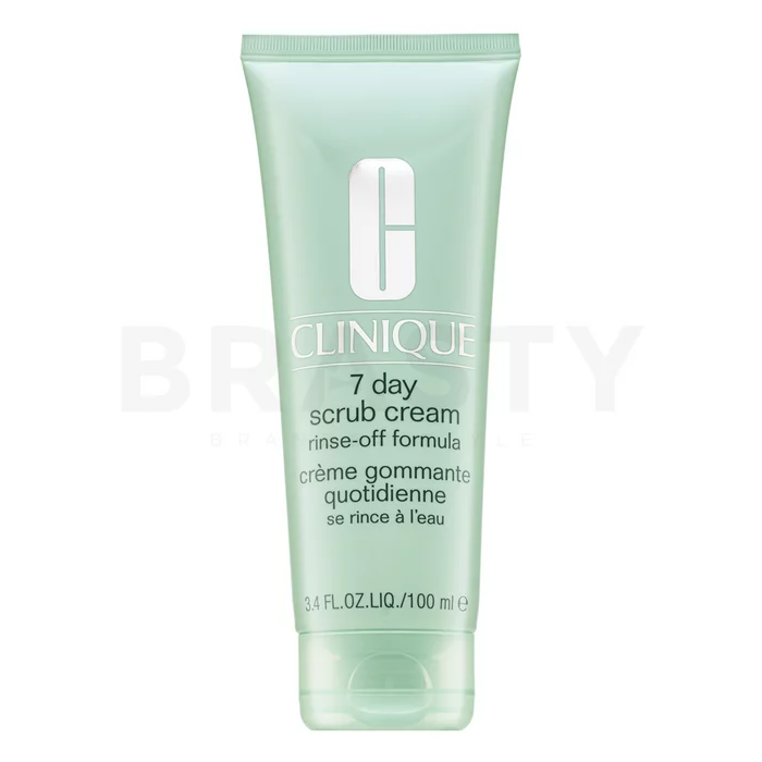 Clinique 7 Day Scrub Cream Rinse Off Formula hámlasztó gél mindennapi használatra 100 ml