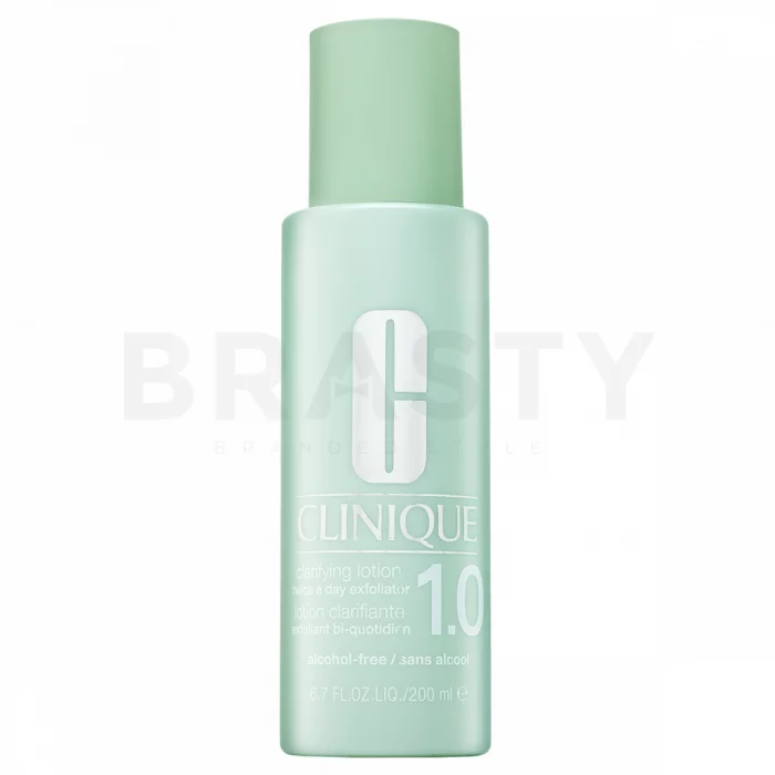 Clinique Clarifying Lotion Twice a Day Exfoliator 1.0 tisztító krém az egységes és világosabb arcbőrre 200 ml
