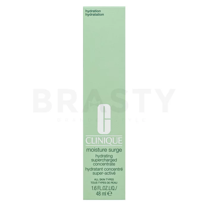 Clinique Moisture Surge Hydrating Supercharged Concentrate gel facial para piel deshidratada 48 ml