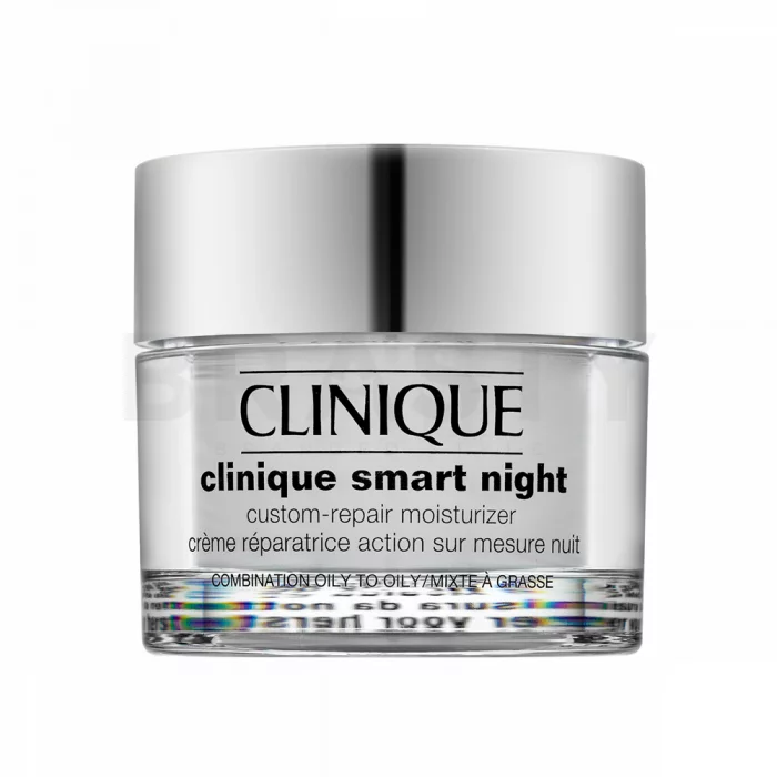 Clinique Clinique Smart Night Custom-Repair Moisturizer Combination Oily/ To Oily krem na noc do tłustej skóry 50 ml