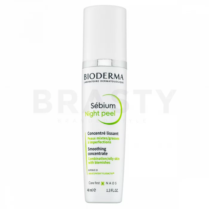 Bioderma Sébium Night Peel Smoothing Concentrate intenzívne nočné sérum proti pigmentovým škvrnám 40 ml