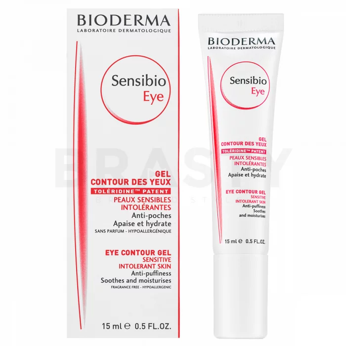 Bioderma Sensibio Eye Contour Gel erfrischendes Augengel für empfindliche Haut 15 ml