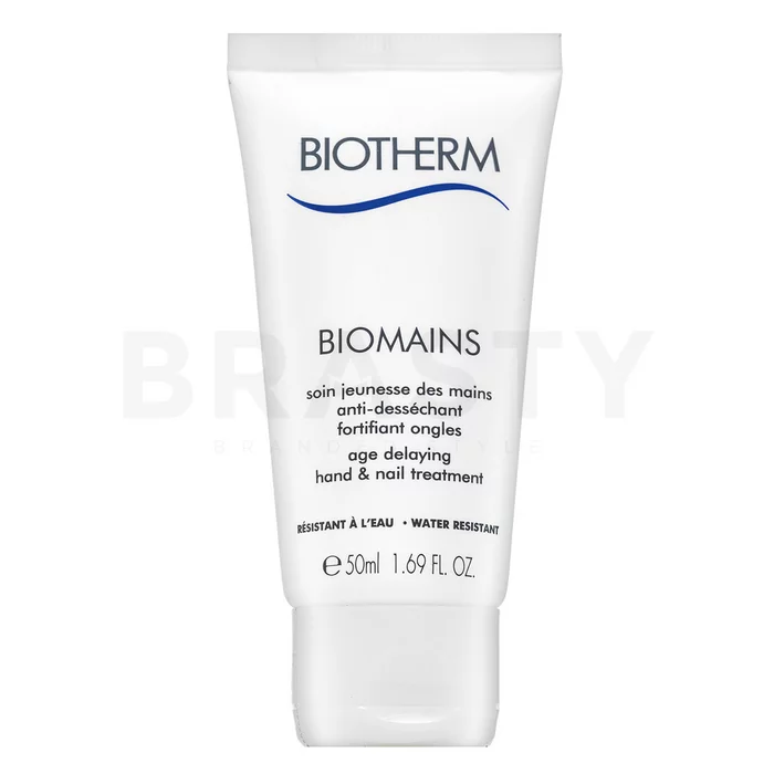 Biotherm Biomains Age Delaying Hand & Nail Treatment crema idratante per mani e unghie 50 ml
