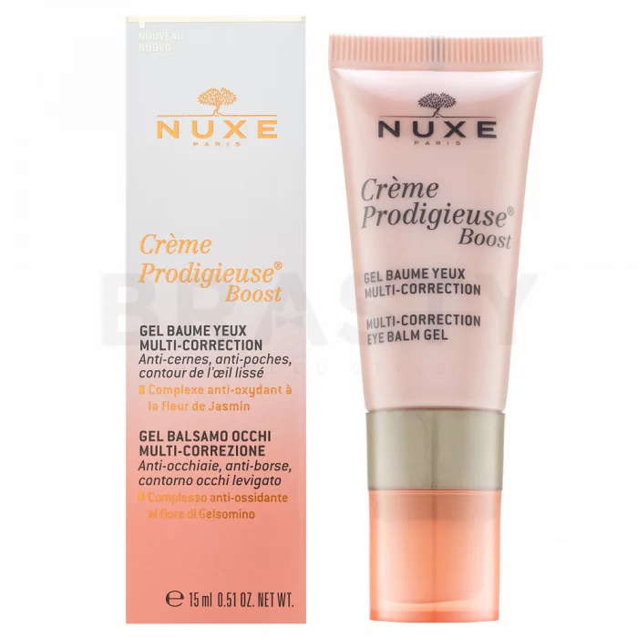 Nuxe Creme Prodigieuse Boost Multi Correction Eye Balm Gel multi-korrekciós gélbalzsam szemkörnyék 15 ml