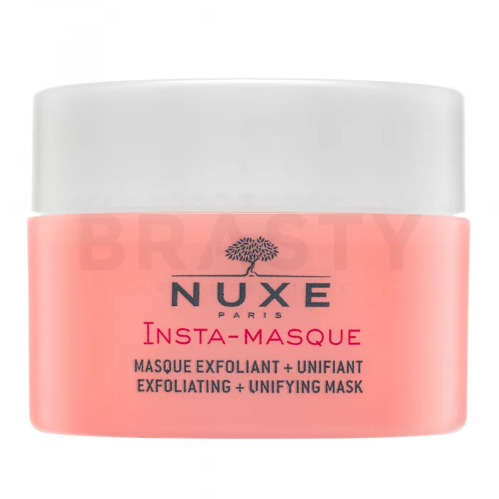 Nuxe Insta-Masque Exfoliant & Unifiant (Rose & Macademia) exfoliačná maska pre zjednotenie farebného tónu pleti 50 ml